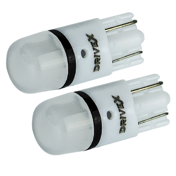 Світлодіоди в габаритні вогні. підсвітку номера та в салон DriveX T10-127 3020-1 12V (set) автомобільні світлодіоди 12В