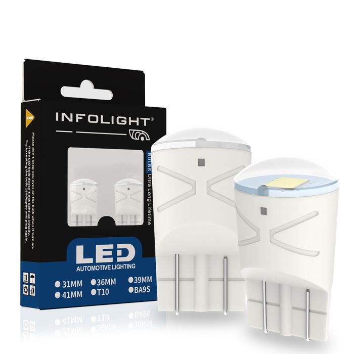 Комплект светодиодных ламп Infolight T10(w5w)