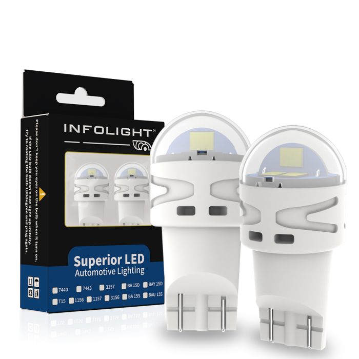 Комплект светодиодных ламп Infolight T15(w16w)