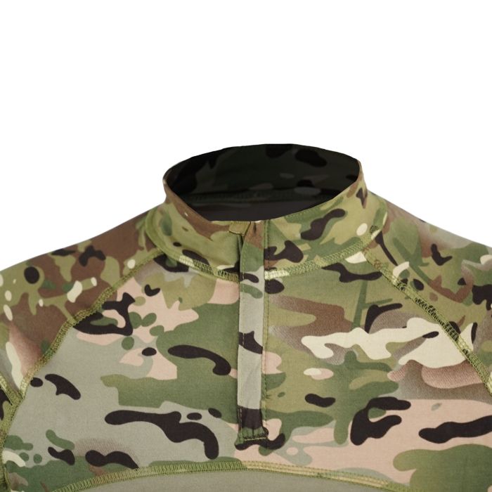 Тактическая боевая рубашка UBACS Tactical Series Long Sleeve с усиленными рукавами и велкропанелями