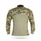 Тактическая боевая рубашка UBACS Tactical Series Long Sleeve с усиленными рукавами и велкропанелями
