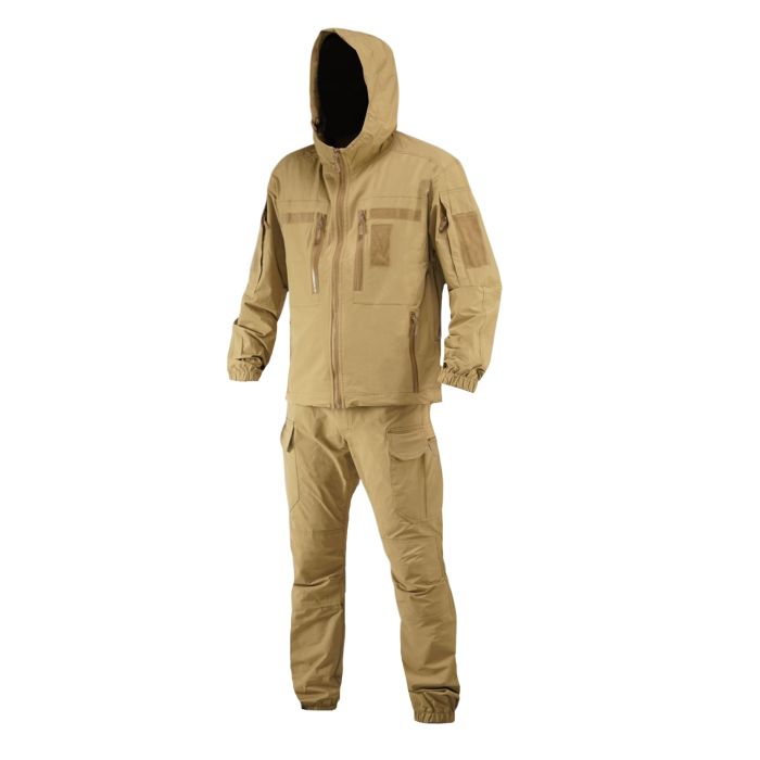 Тактический костюм Tactical Flex Pro FS (4WStretch) Койот (куртка и брюки)