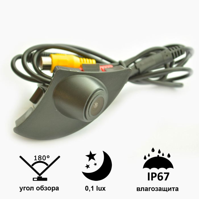 Камера "Prime-X" B8004W з широким кутом огляду TOYOTA Camry (2012).