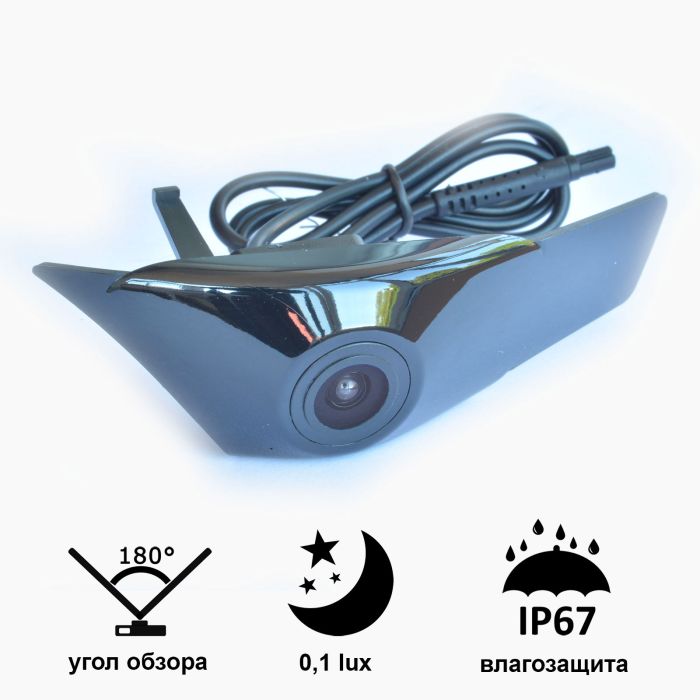 Камера "Prime-X" C8187W з широким кутом огляду TOYOTA Camry Normal Low Version (2018).