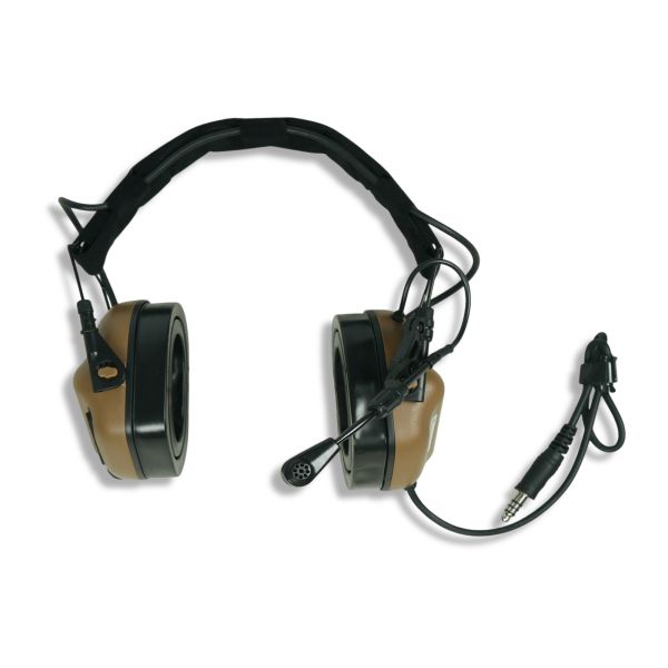 Цифровые активные защитные наушники Earmor M32 PLUS Койот