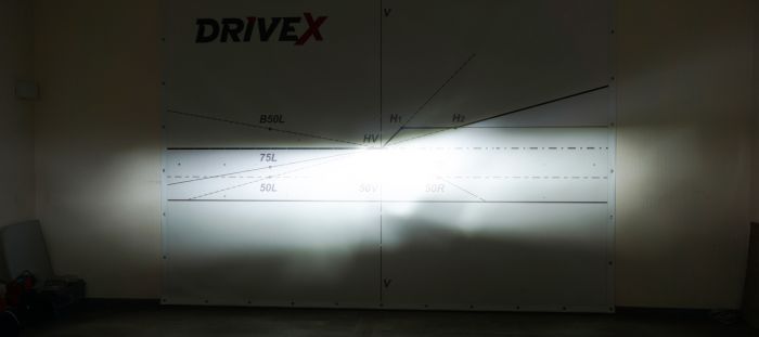 LED лампи автомобільні DriveX UL-01 H11 5.5K 65W 9-36V CAN