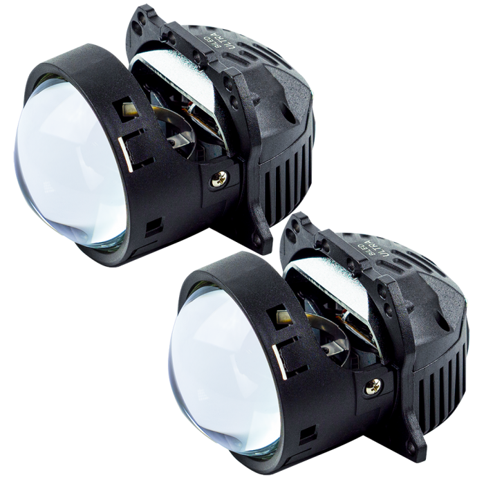 BiLED модуль основного світла DriveX BiLED ULTRA Blue 3.0" 65/78W 5.8K к-т.