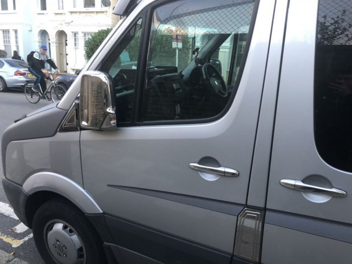 Накладка на Бак Нержавеющая Сталь OmsaLine - Итальянская Нержавейка для Mercedes Sprinter W906 2006-2018 гг