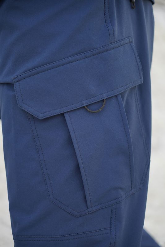 Водоотталкивающий костюм синий 4W Stretch Militex