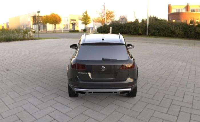Задняя дуга Нержавейка для Volkswagen Touareg 2010-2018 гг