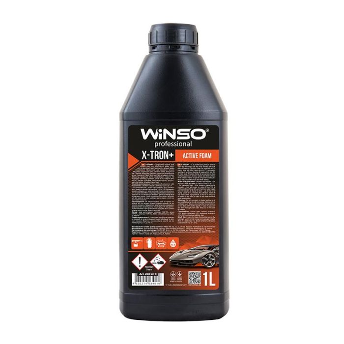 Активна піна концентрат 1:9-1:7 для пінокомплекту для безконтактної мийки Winso X-TRON+ Active Foam 1л