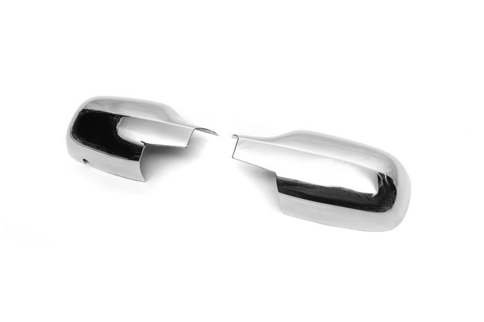 Накладки на Зеркала (2 шт, пластик) для Renault Scenic/Grand 2003-2009 гг