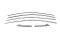 Верхняя окантовка стекла V1 (для версии Sedan, нержавейка) для Chevrolet Cruze 2009-2015 гг