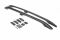 Черные рейлинги Металлические ножки для Nissan Qashqai 2007-2010 гг