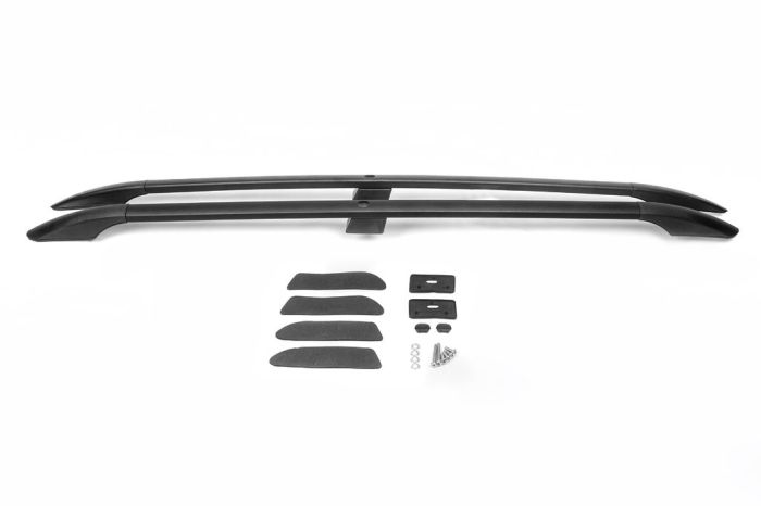 Черные рейлинги Пластиковые ножки для Fiat Doblo I 2001-2005 гг