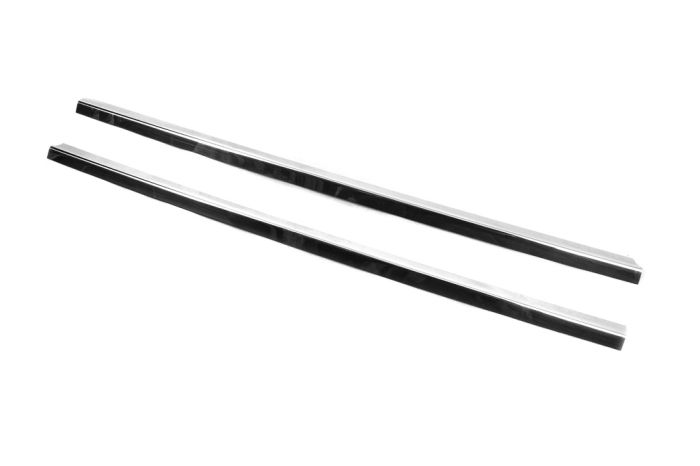 Наружные молдинги окон (2 шт, нержавейка) для Hyundai H300, H1, Starex 2008-2020 гг