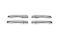 Хромированные Накладки на Ручки (4 шт., Нержавейка) для Toyota Land Cruiser Prado 150 2009-2023 гг