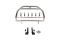 Защита переднего бампера WT003 Special (нерж) для Volkswagen Touareg 2002-2010 гг