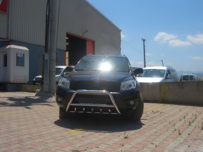 Кенгурятник WT003 (нержавейка) для Toyota Rav 4 2006-2013 гг