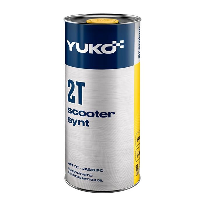 Олива моторна YUKO SCOOTER SYNT 2T  1л