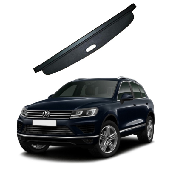 Задняя накладка (шторка, полка) багажника Volkswagen Touareg 2 (10-18 г.в.)