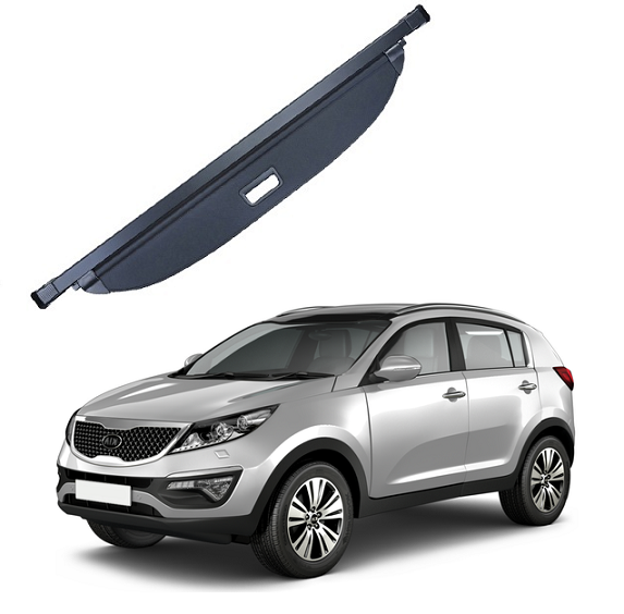 Задняя накладка (шторка, полка) багажника Kia Sportage 3 (10-15 г.в.)