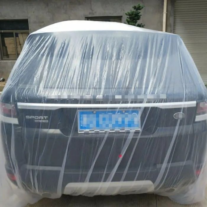 Захисний автомобільний тент M (3,5 м × 6 м) Poputchik