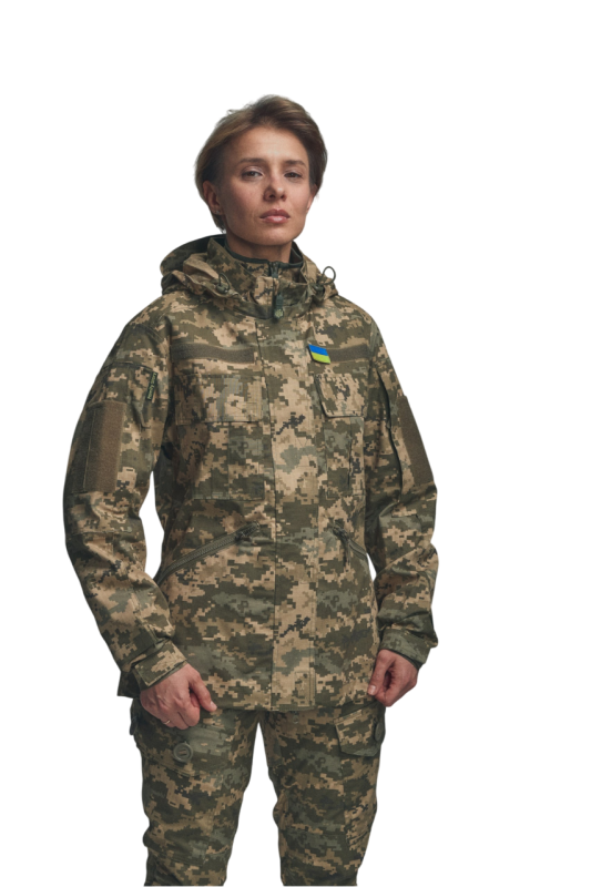 Женская тактическая куртка FC Combat Fit, пиксель