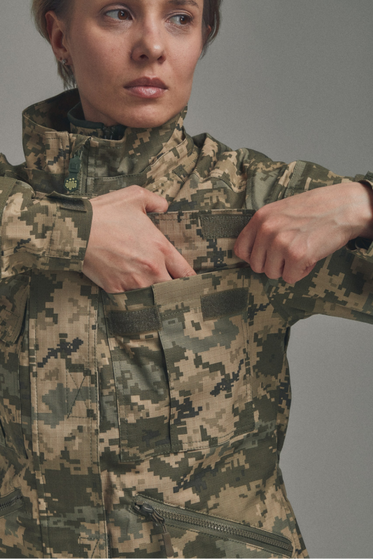 Женская тактическая куртка FC Combat Fit, пиксель