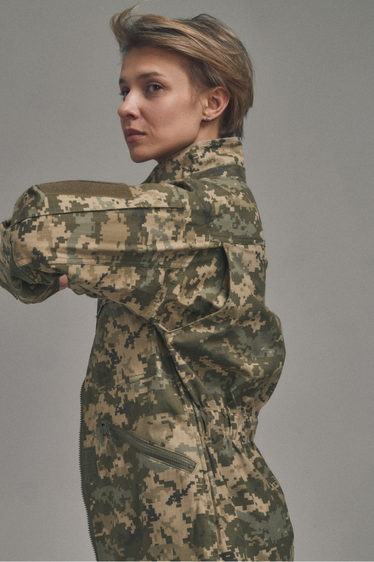 Женская тактическая куртка FC Combat Fit, пиксель