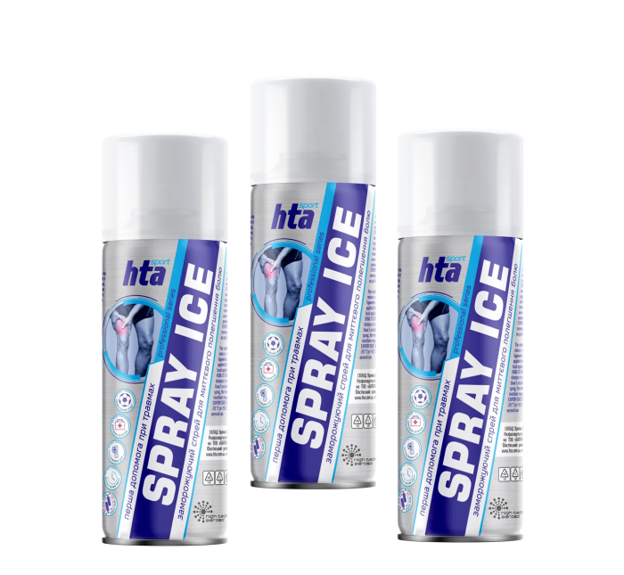 Знеболюючий спрей HTA SPRAY ICE 200 мл №3 (52-212-IS)