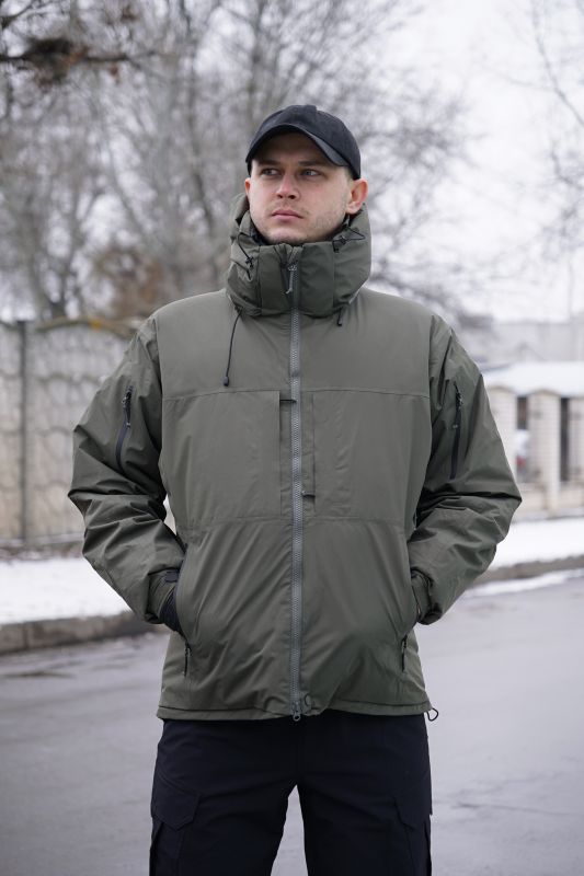 Зимняя утепленная тактическая куртка Archon Husky Extreme Еврозима (хаки)