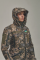 Зимняя утепленная женская FS куртка-трансформер Soft Shell 2в1, пиксель